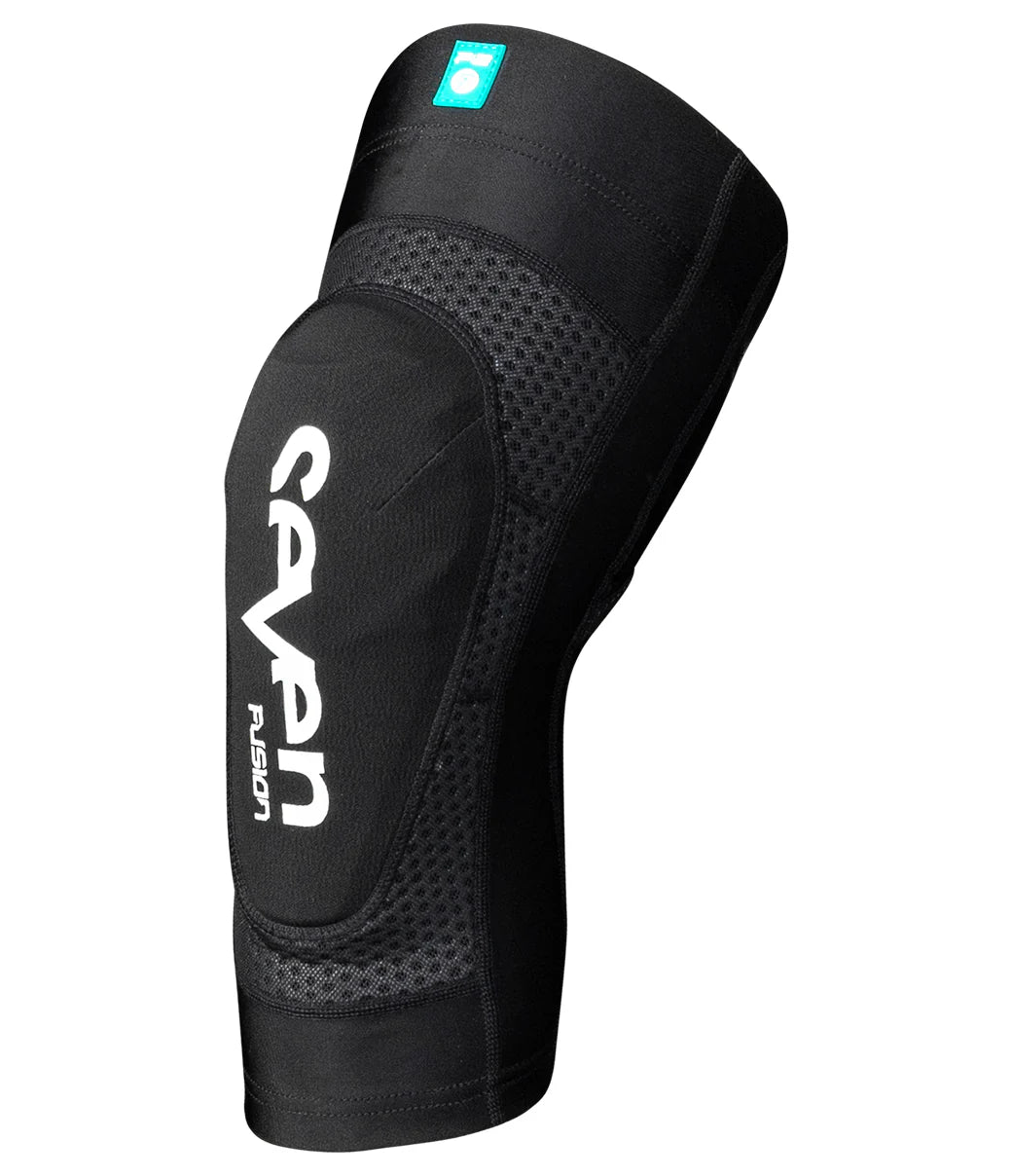 Seven Mx Fusion Knee Guards - Black