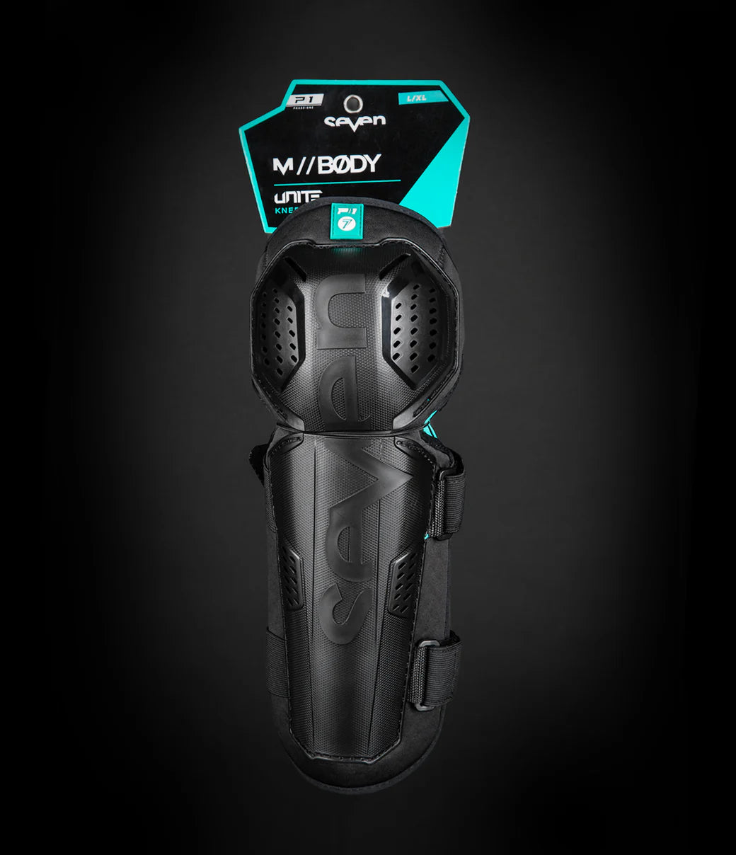 Seven Mx Unite Knee Guards - Black