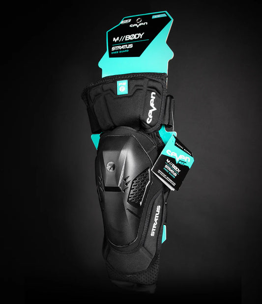 Seven Mx Stratus Knee Guards - Black